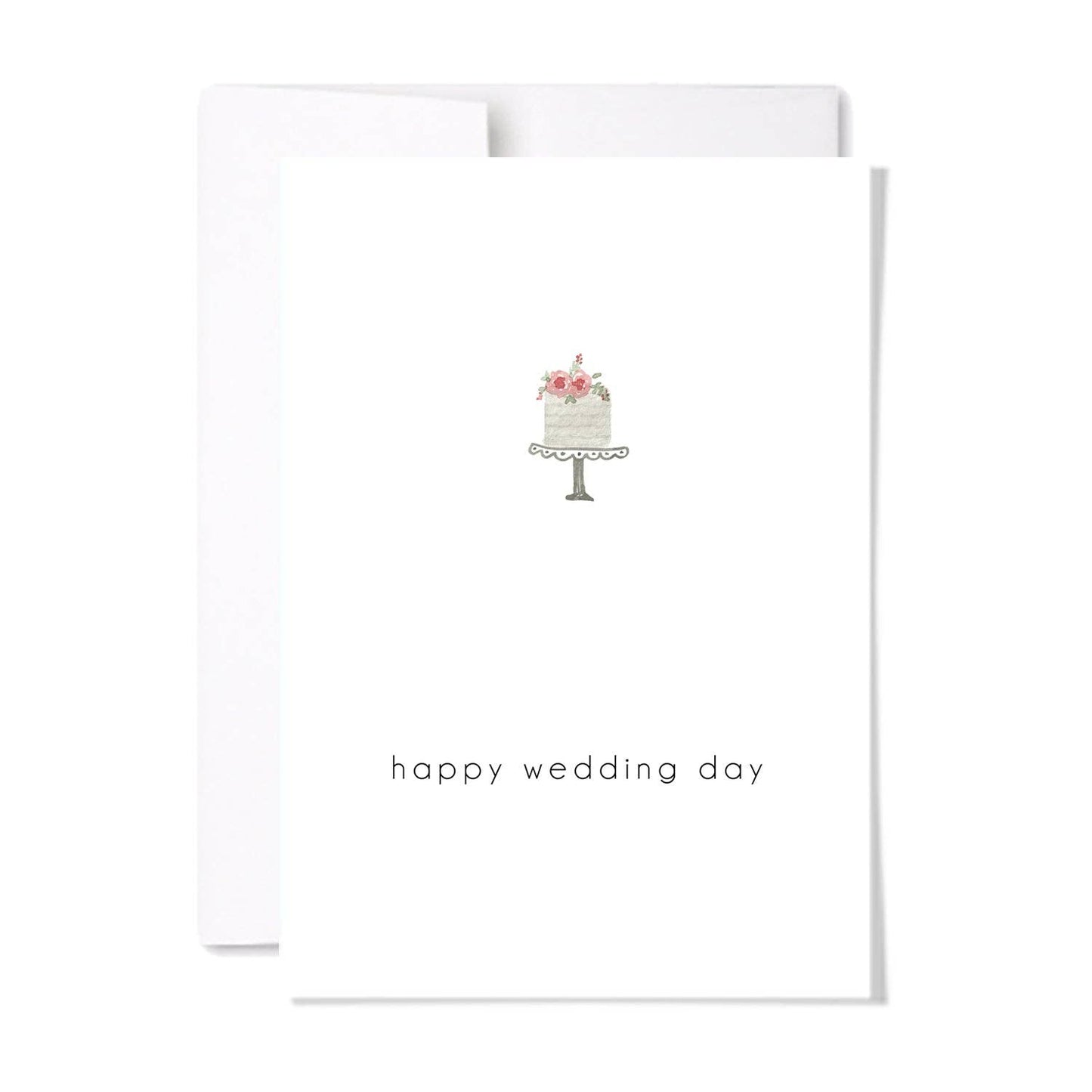 Happy Wedding Day Card: Single Card