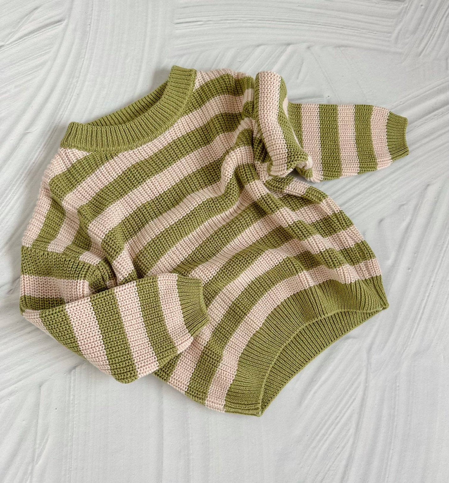 Cozy Knit Sweater - Pistachio