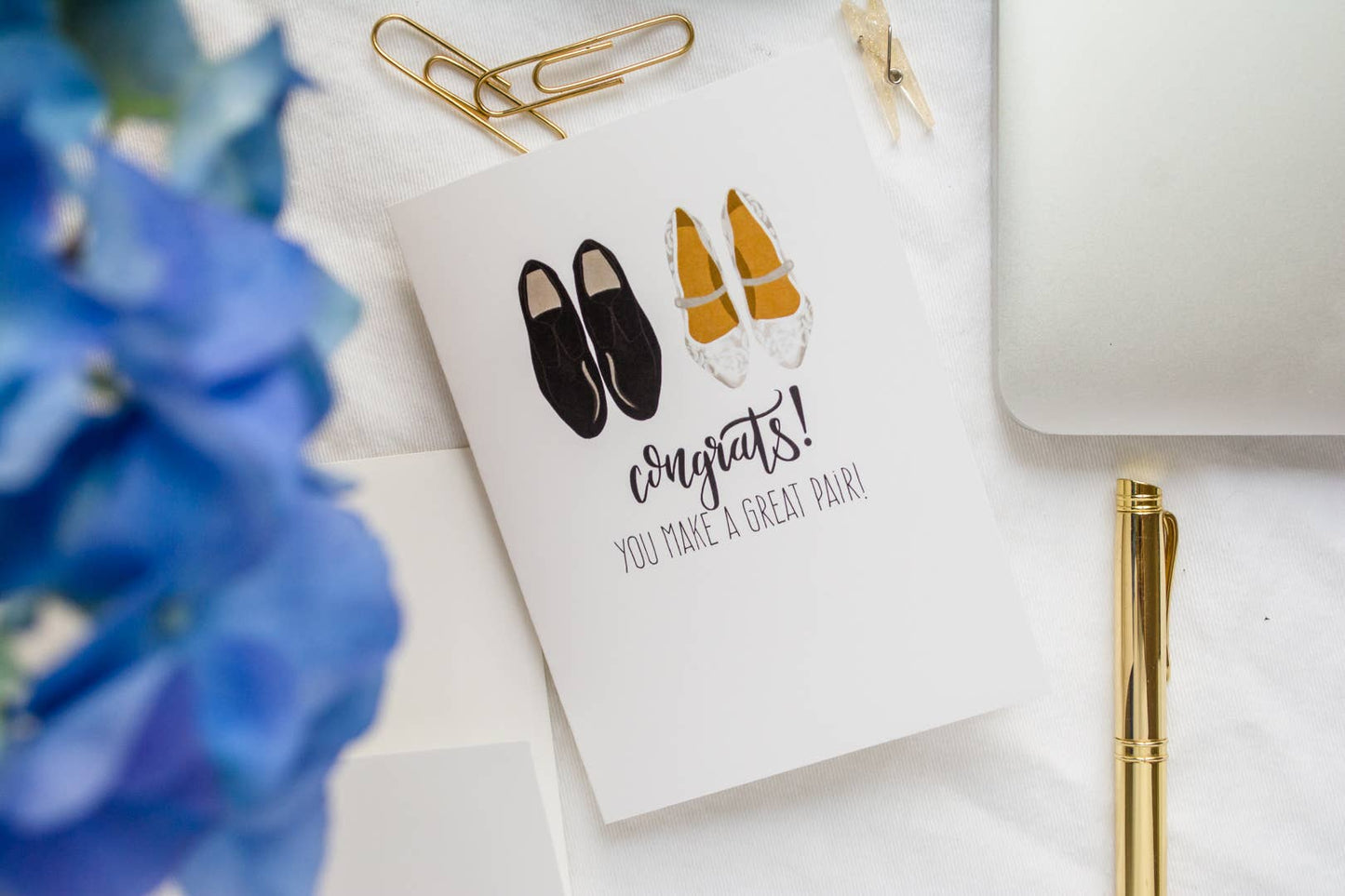 Congrats You Make A Great Pair - Greeting Card