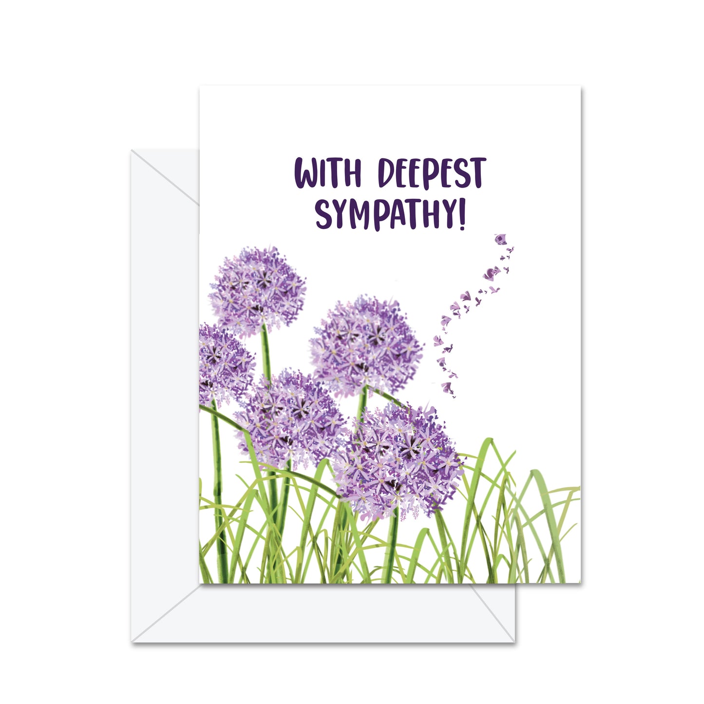 With Deepest Sympathy - Greeting Card