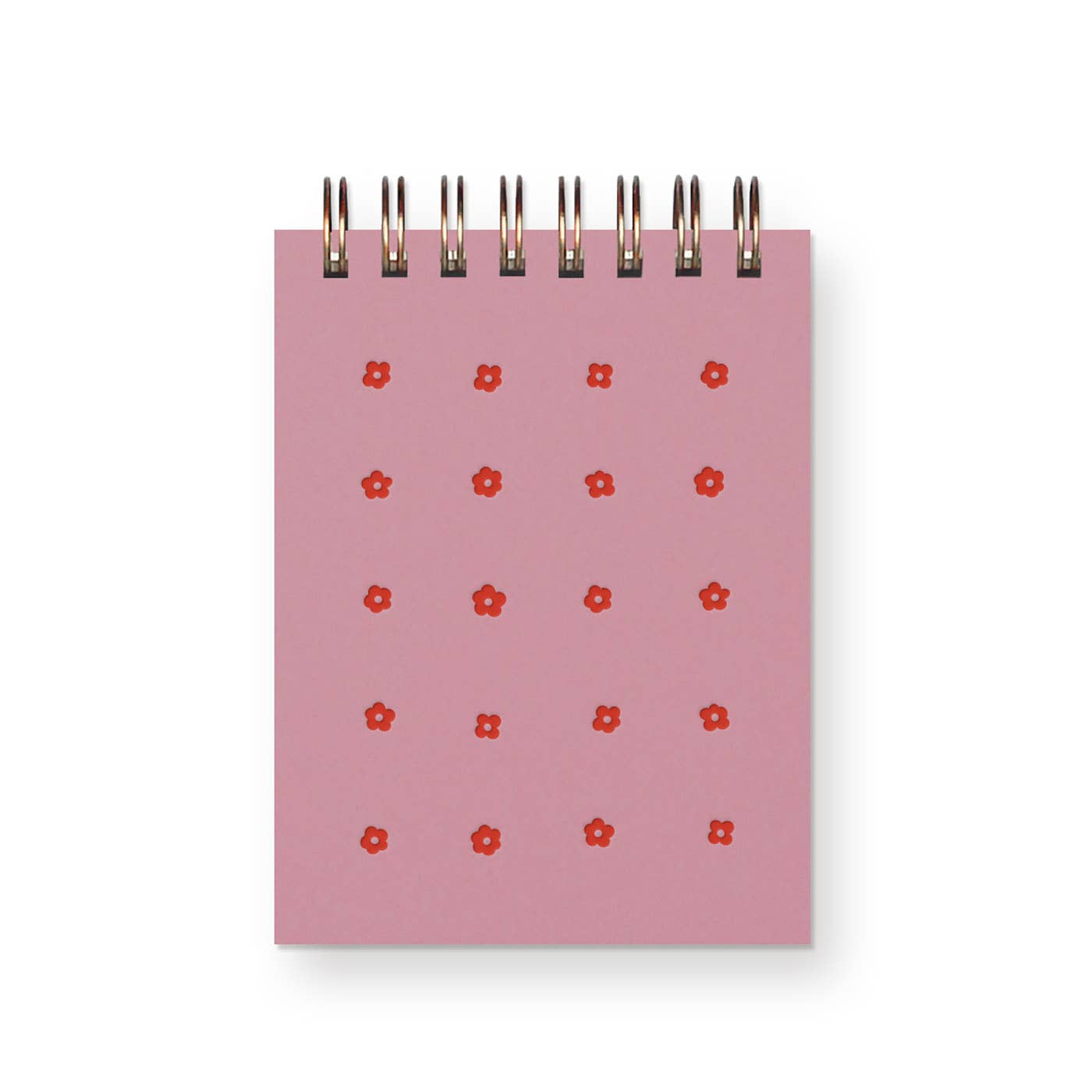 Ruff House Print Shop - Flower Grid Mini Jotter Notebook