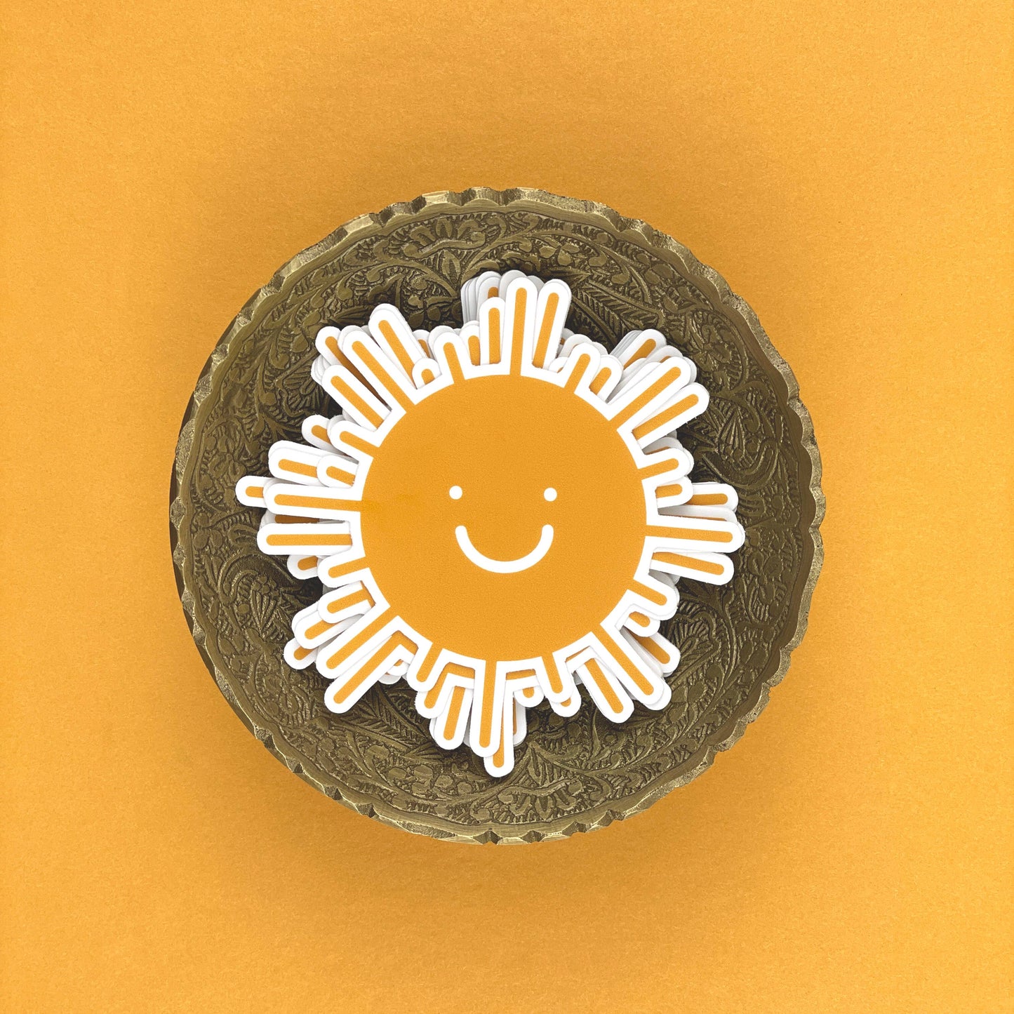 Ruff House Print Shop - Smiling Sunshine Sticker