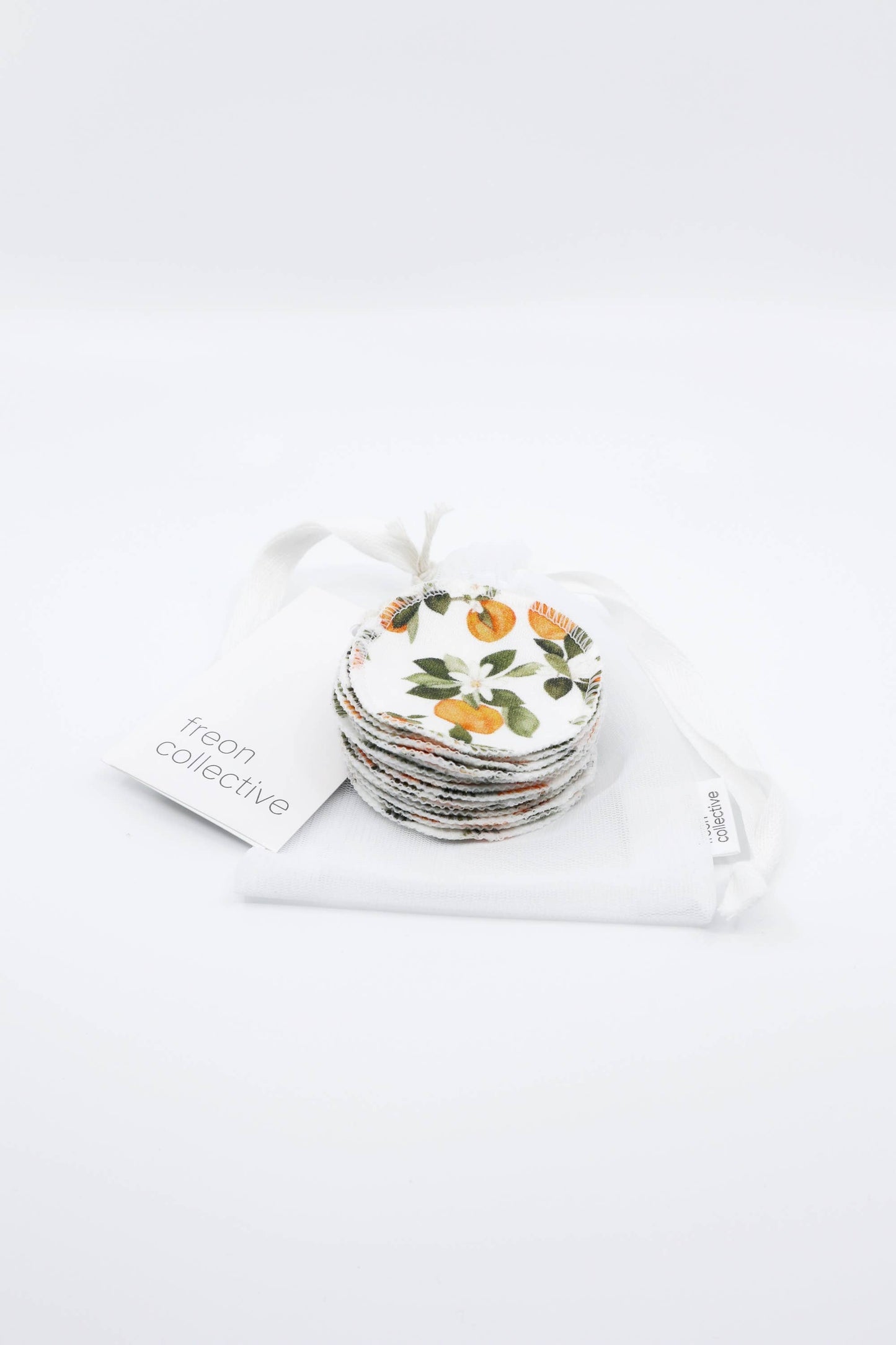 Organic Cotton Rounds - Clementine