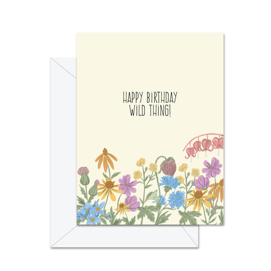 Happy Birthday Wild Thing! - Greeting Card