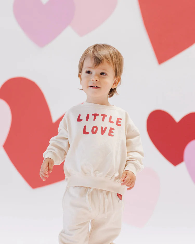 Relaxed Fleece Sweatshirt - Little Love
