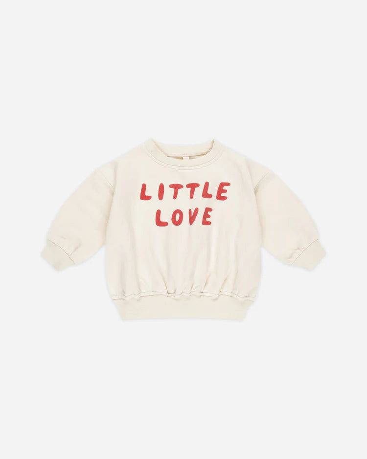 Relaxed Fleece Sweatshirt - Little Love