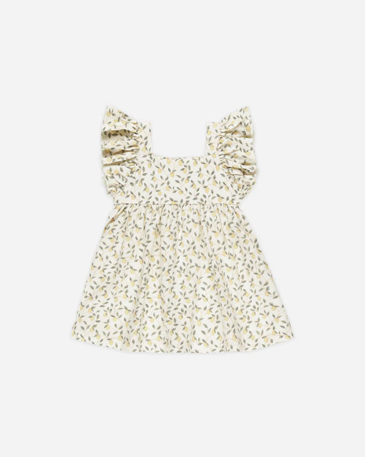 Mariposa Dress - Lemons