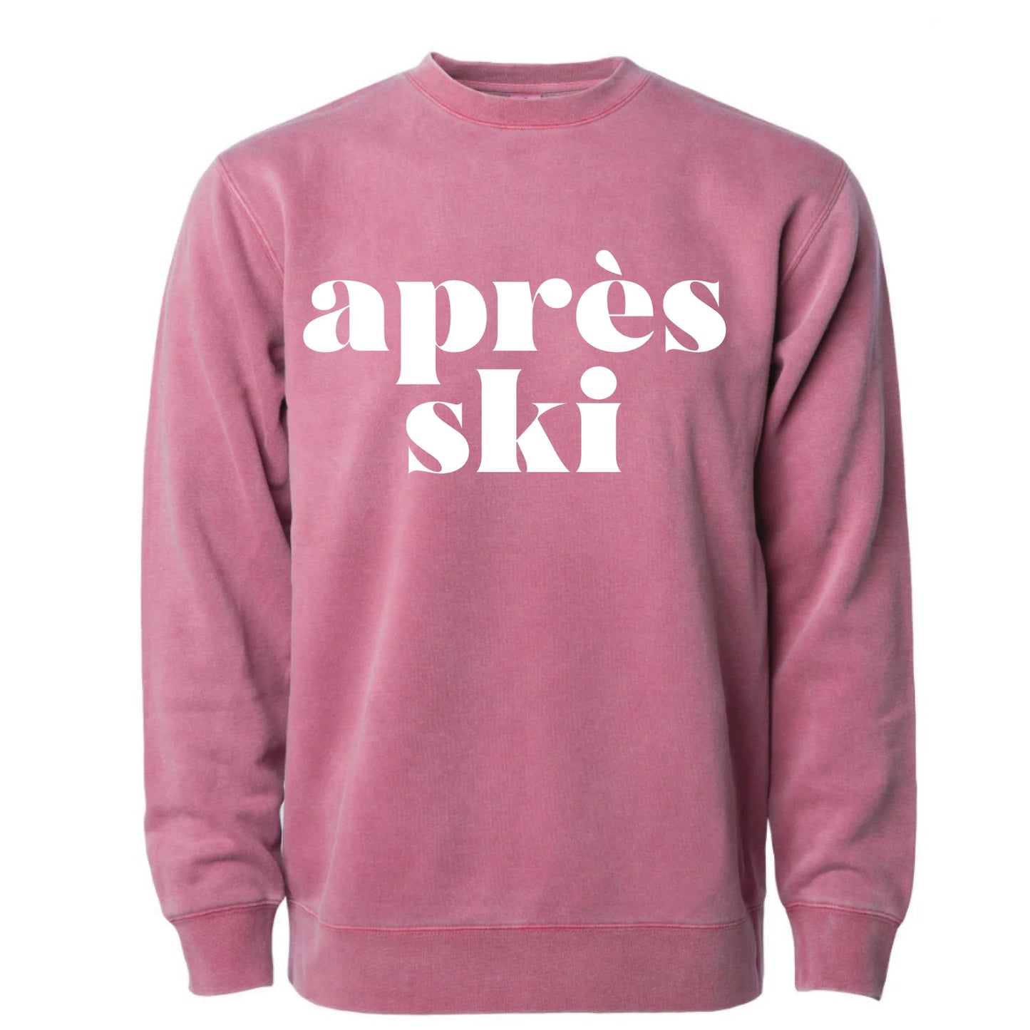 Après Ski Adult Crewneck - Merlot