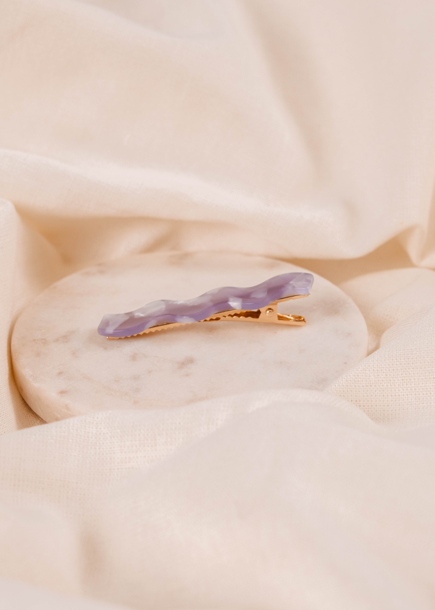 Mimi & August Amethyst Barrette Hair Clip