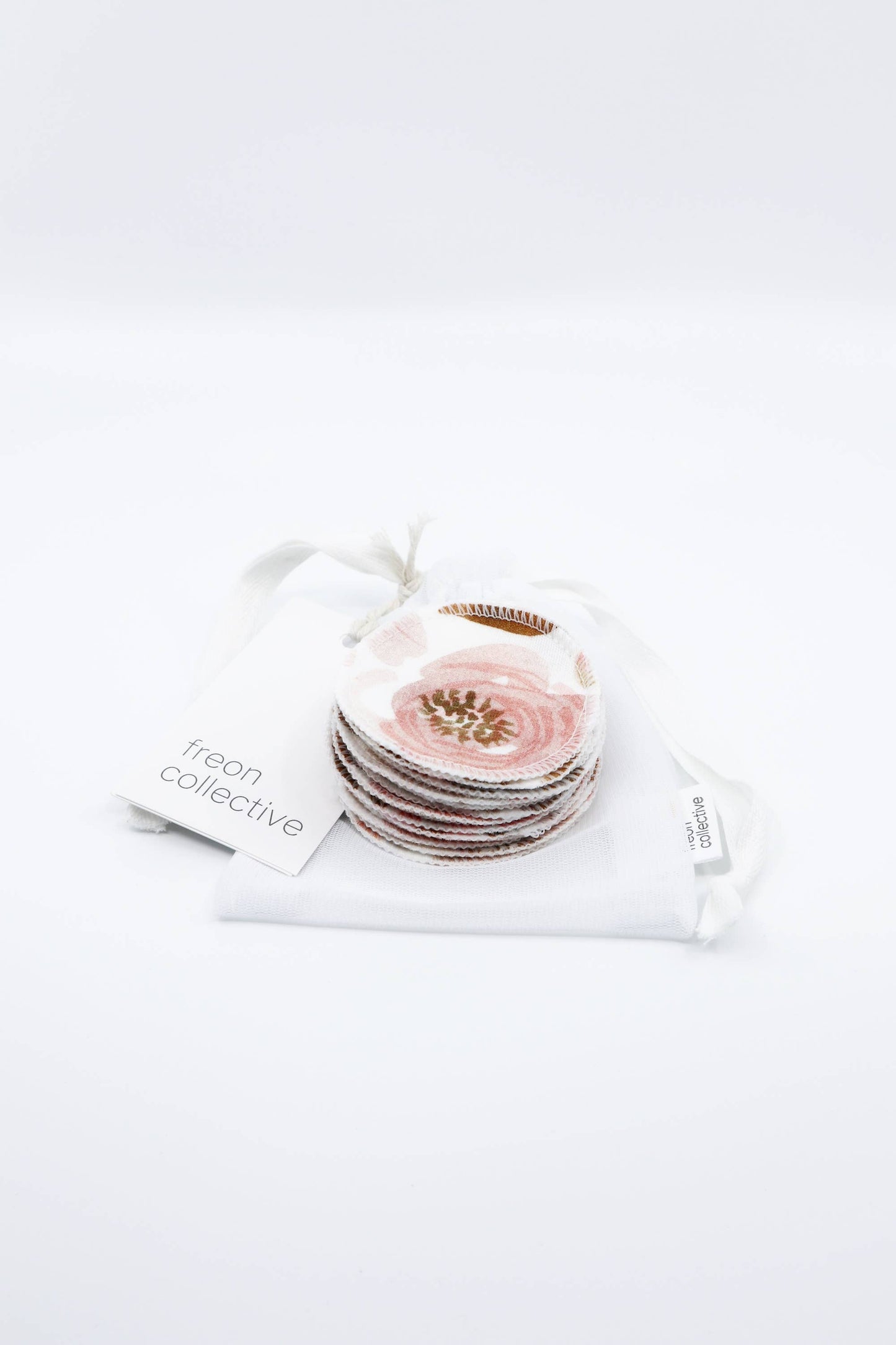 Organic Cotton Rounds - Juliet Florals
