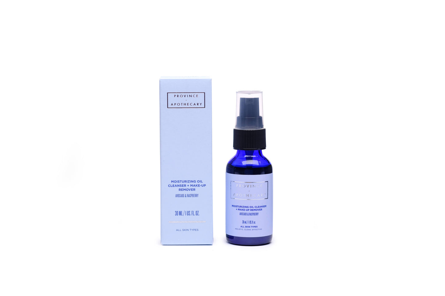 MOISTURIZING OIL CLEANSER + MAKEUP REMOVER: 30ml