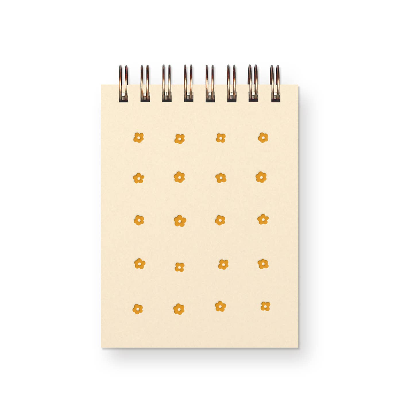 Ruff House Print Shop - Flower Grid Mini Jotter Notebook
