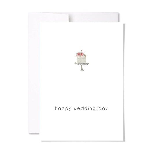 Happy Wedding Day Card: Single Card