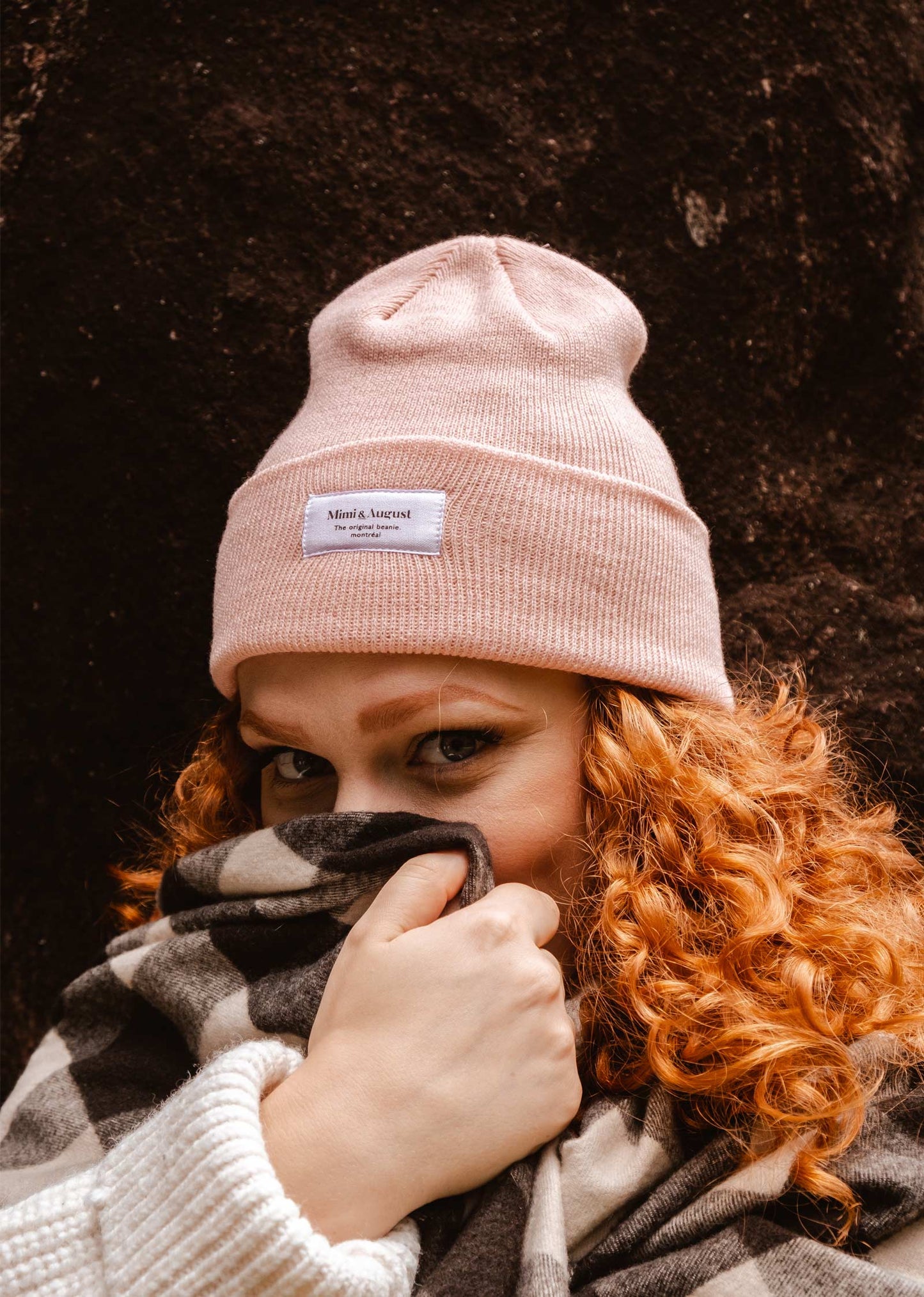 Mimi & August - Pale Rose Beanie