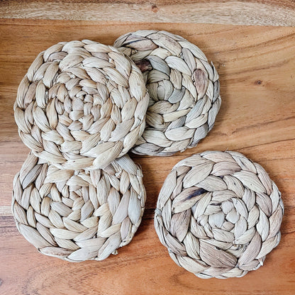 House of Jude - Set of 4 Seagrass Coasters
