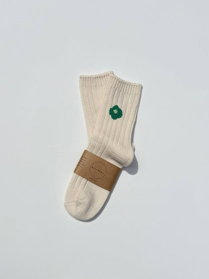 CROCHET HAPPY FLOWER SOCKS: Plant 🌱 / Ankle socks