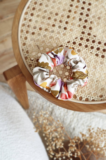 Organic Cotton Hair Scrunchie - Mod Floral