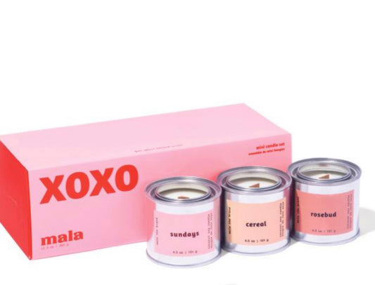 Mala - XOXO Candle Gift Pack