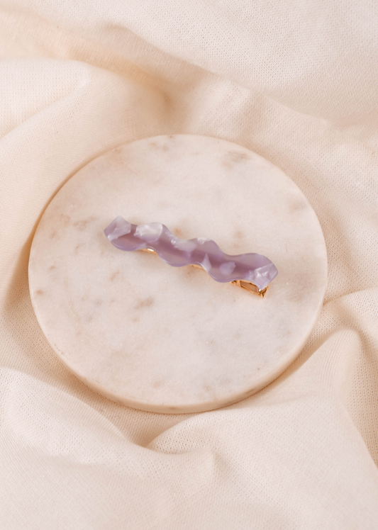 Mimi & August Amethyst Barrette Hair Clip