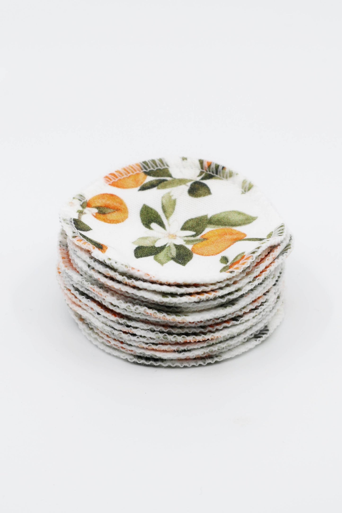Organic Cotton Rounds - Clementine
