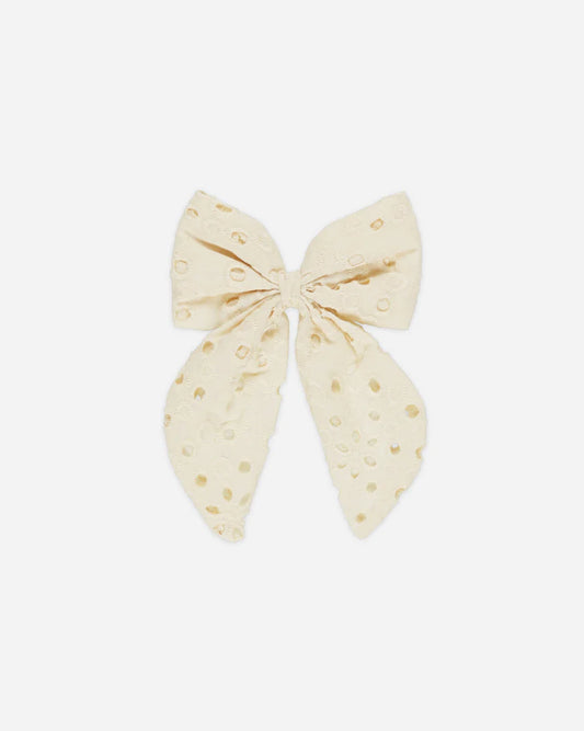 Oversized Bow - Natural