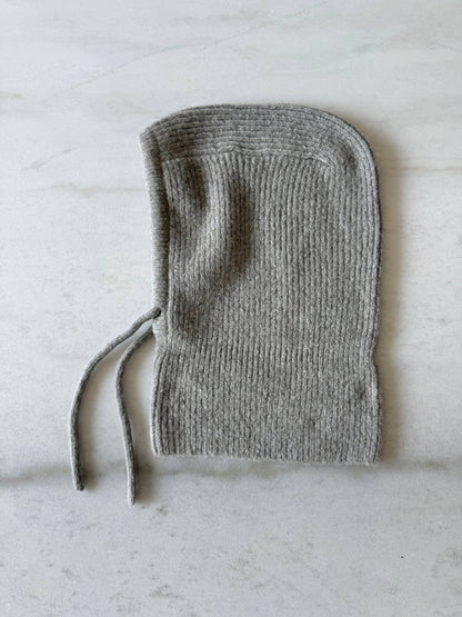 FUZZY ALPACA BALACLAVA - neutral: Cream / One size