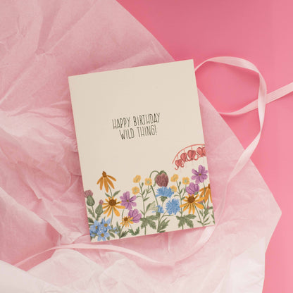 Happy Birthday Wild Thing! - Greeting Card