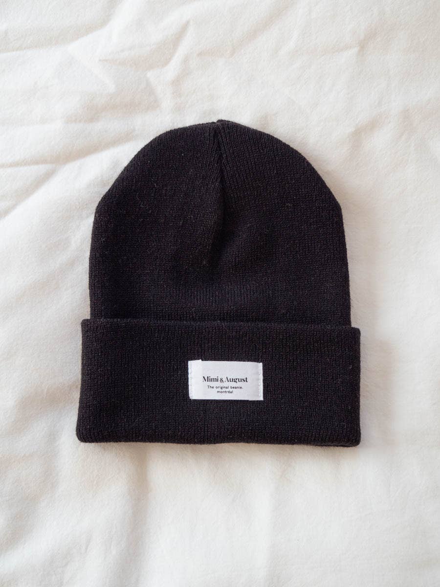 Mimi & August - Intemporel Black Beanie