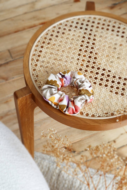 Organic Cotton Hair Scrunchie - Mod Floral