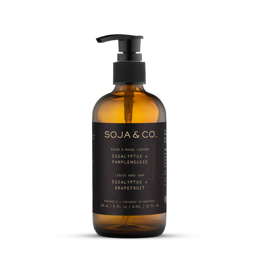 Liquid Hand Soap | Eucalyptus + Grapefruit: 238ml