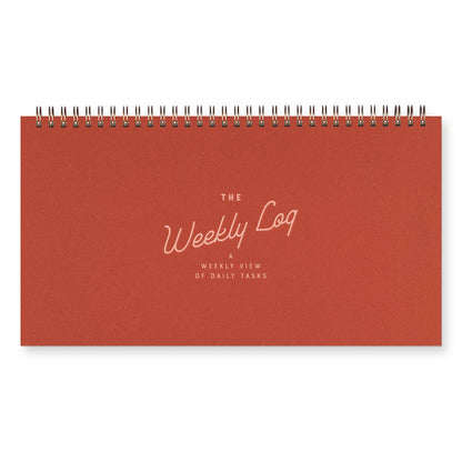 Ruff House Print Shop - The Weekly Log Weekly Planner
