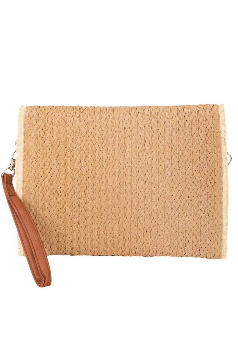 Tan clutch purse store